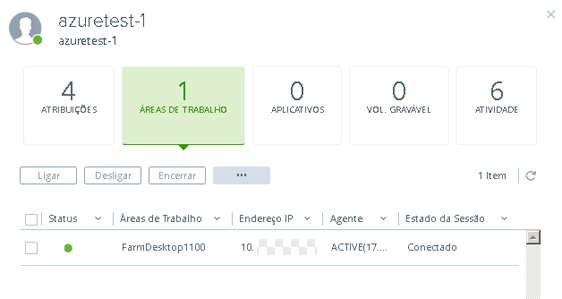 Cartão de usuário de exemplo