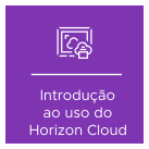Representação gráfica do conceito de Introdução ao uso do Horizon Cloud