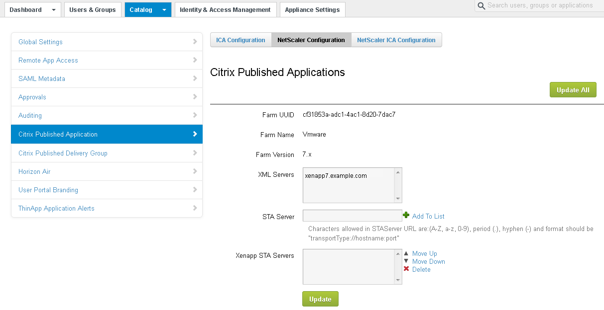 Guia Configuração do NetScaler