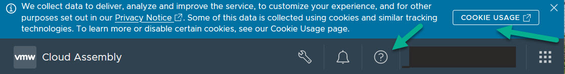 texto descritivo para acessar o uso do cookies do Pendo e aceitar/recusar a participação