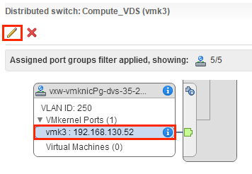 例如，vmknic 接口的 IP 地址为 192.168.130.52。