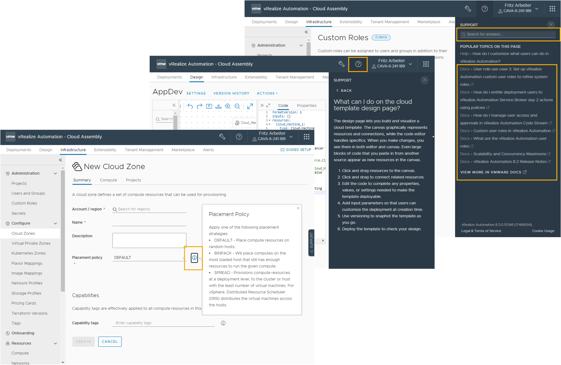 VMware VRealize Automation 文档