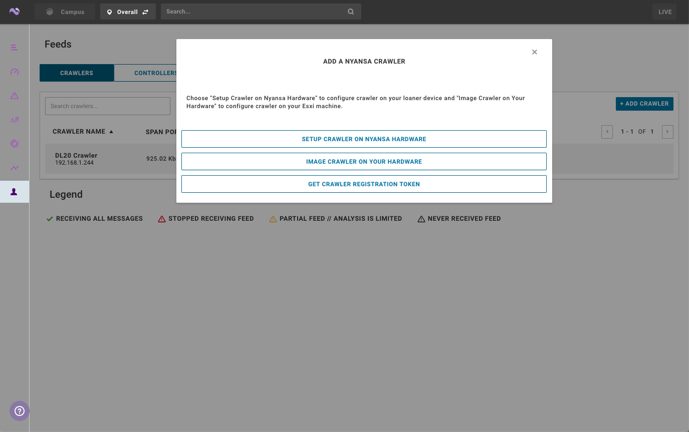 VMware Edge Network Intelligence – Leitfaden zum Hinzufügen eines Crawlers