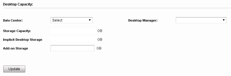 Dialogfeld „Desktop-Kapazität“