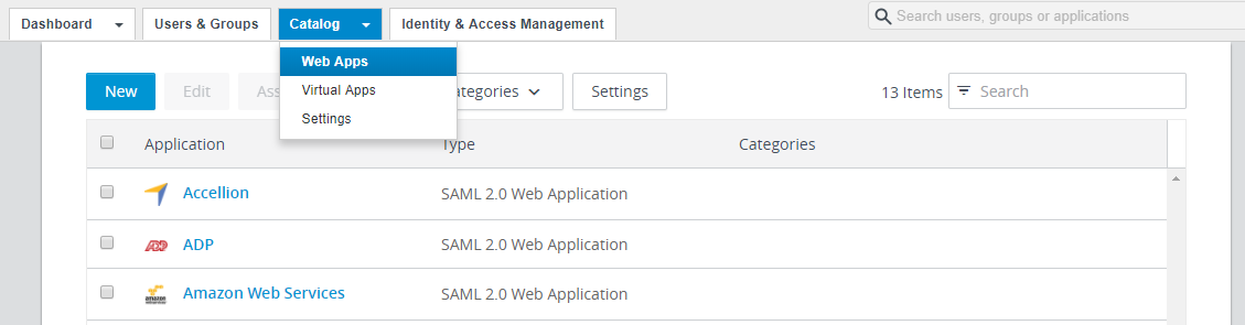 Web-Anwendungen hinzufügen