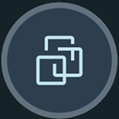 Dieses Symbol wird zur Darstellung einer virtuellen Maschine in Ihrer NSX-Umgebung verwendet.