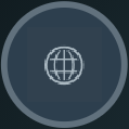 The icon represents the external addresses on the Internet.