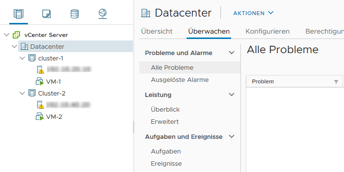 Deinstallieren von NSX vom vSphere Web Client