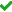 Grünes Häkchen-Symbol, das anzeigt, dass ein Attribut berechnet werden wird.
