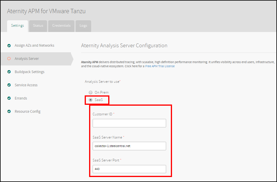 Installing and Configuring APM