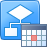The icon for a scheduled workflow schema element.