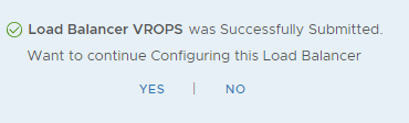 load balancer vrops