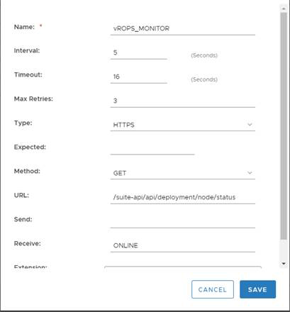 vrops monitor