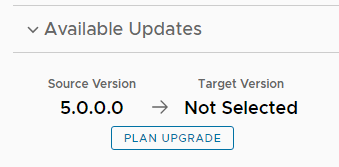 Image showing the Plan Upgrade button.