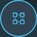 A group node icon with blue-hued border