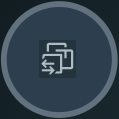 Icon for a VM that is a network infrastructure service entity
