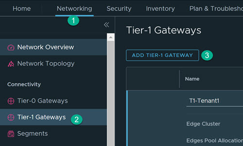 Add Tier-1 Gateway