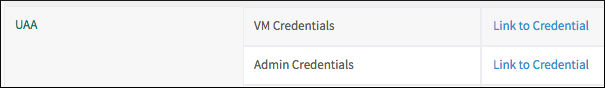 Click Link to Credential in the Admin Credentials section.