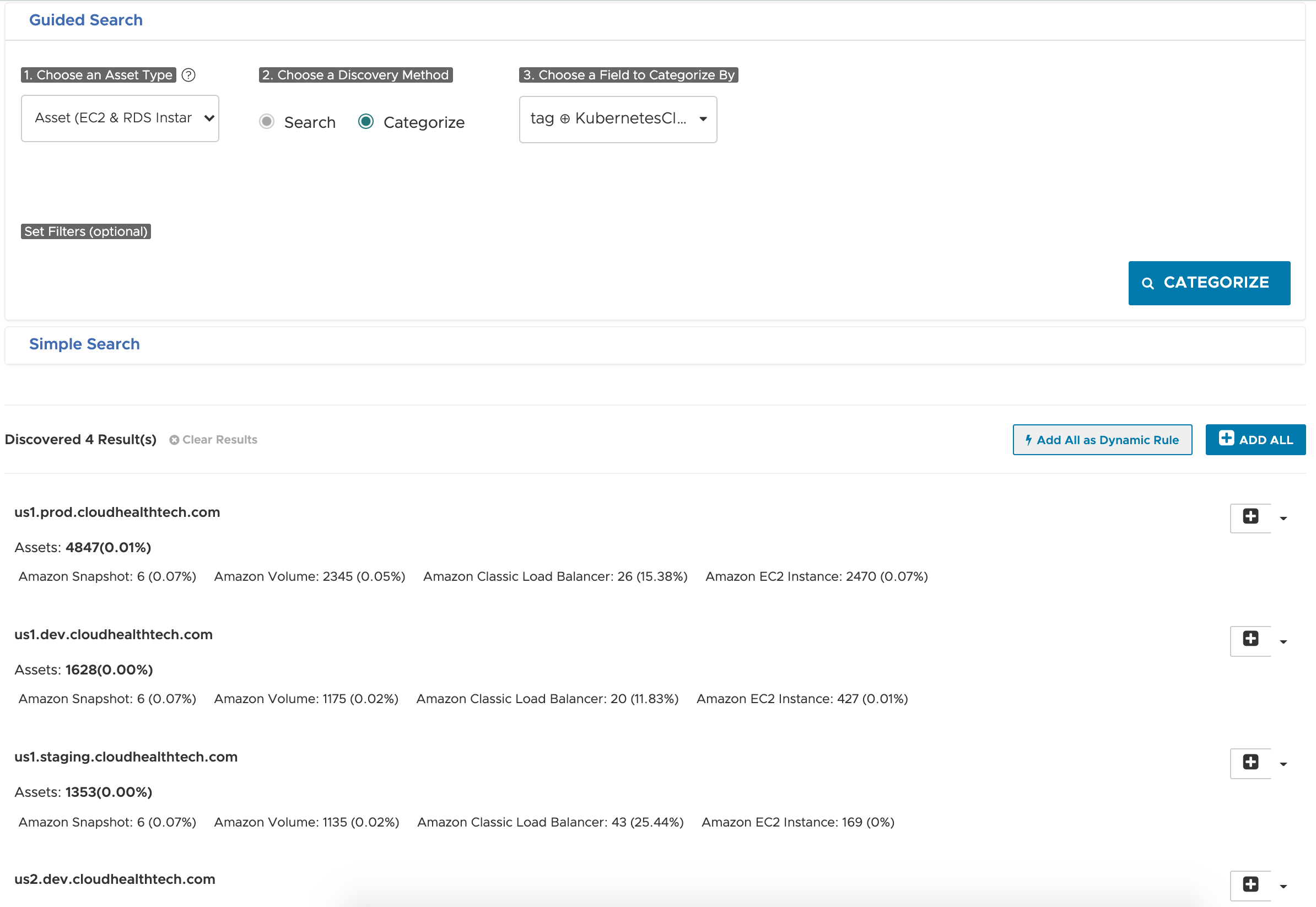 Perspective Tag Results