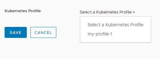 Kubernetes profile