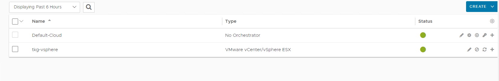 Status of cloud after assigning IPAM and DNS profiles to the cloud