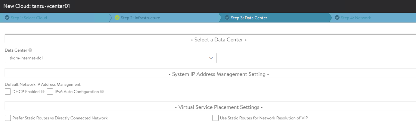 Select data center