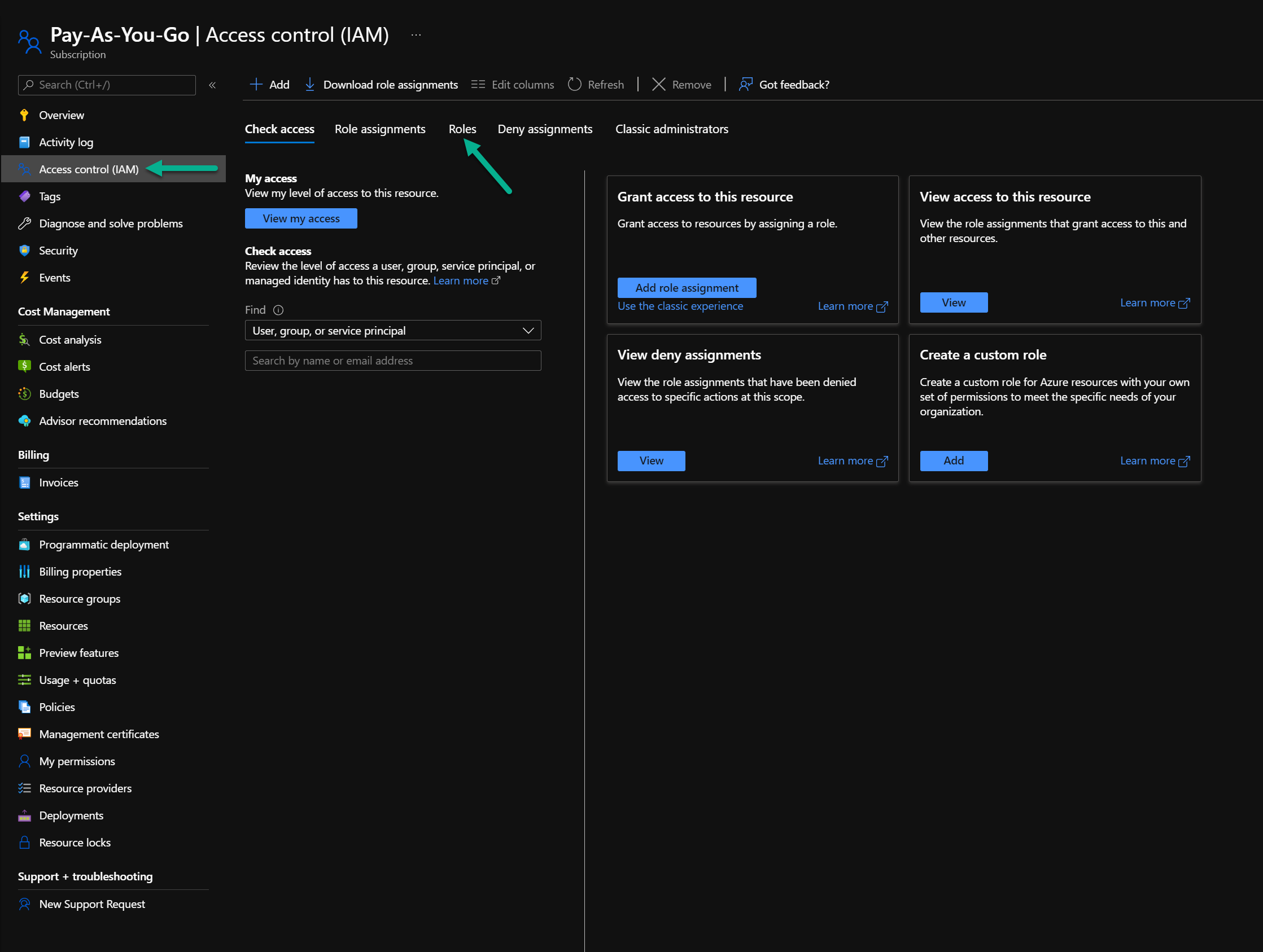 Subscription Scoped Identity Access Management(IAM)