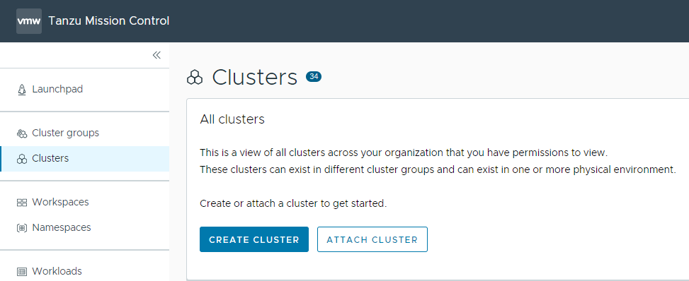 Create cluster