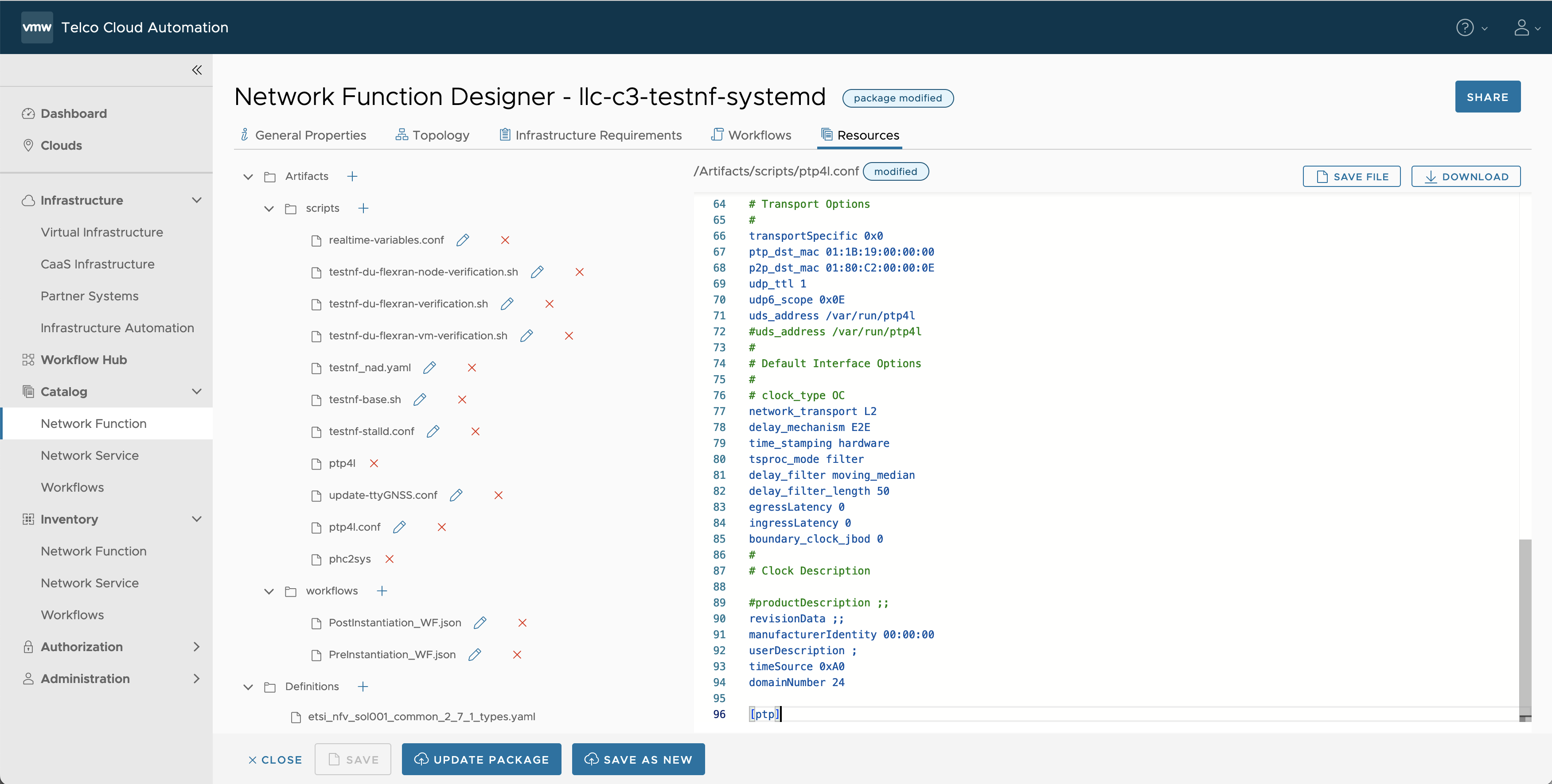 ptp4l configuration file for linux