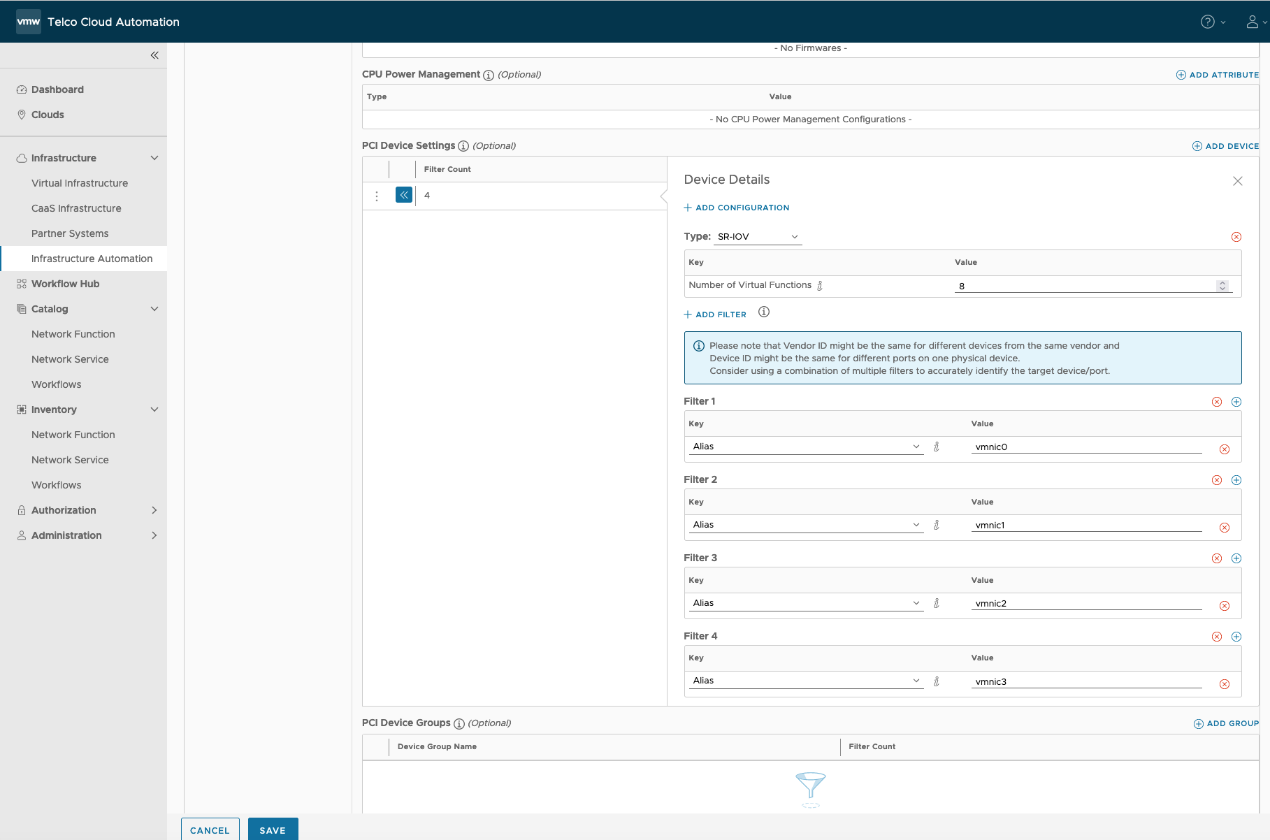 Add PCI Device Details