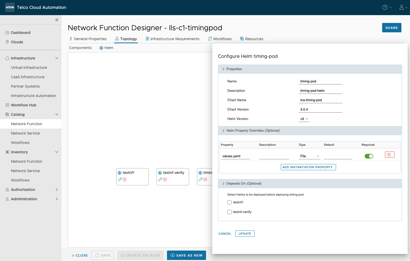 Configure PTP Timing Pod