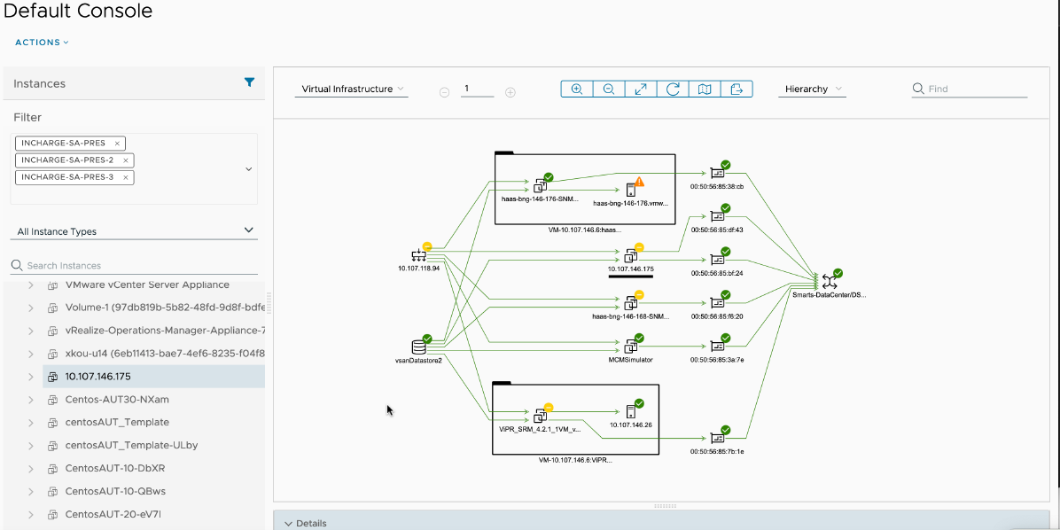 Virtual Infrastructure Map