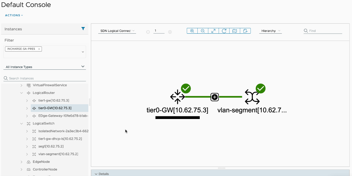 SDN-LogicalConnectivity Map