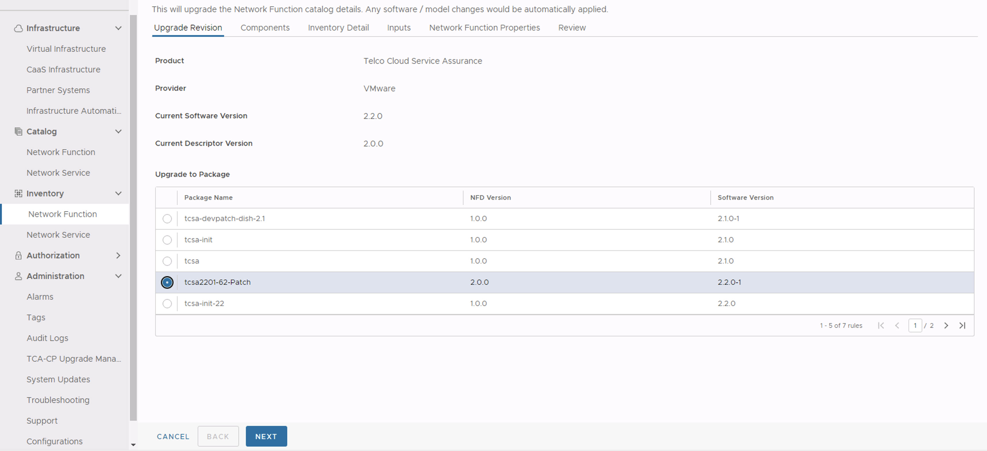 PatchDeploymentUpgradeRevision