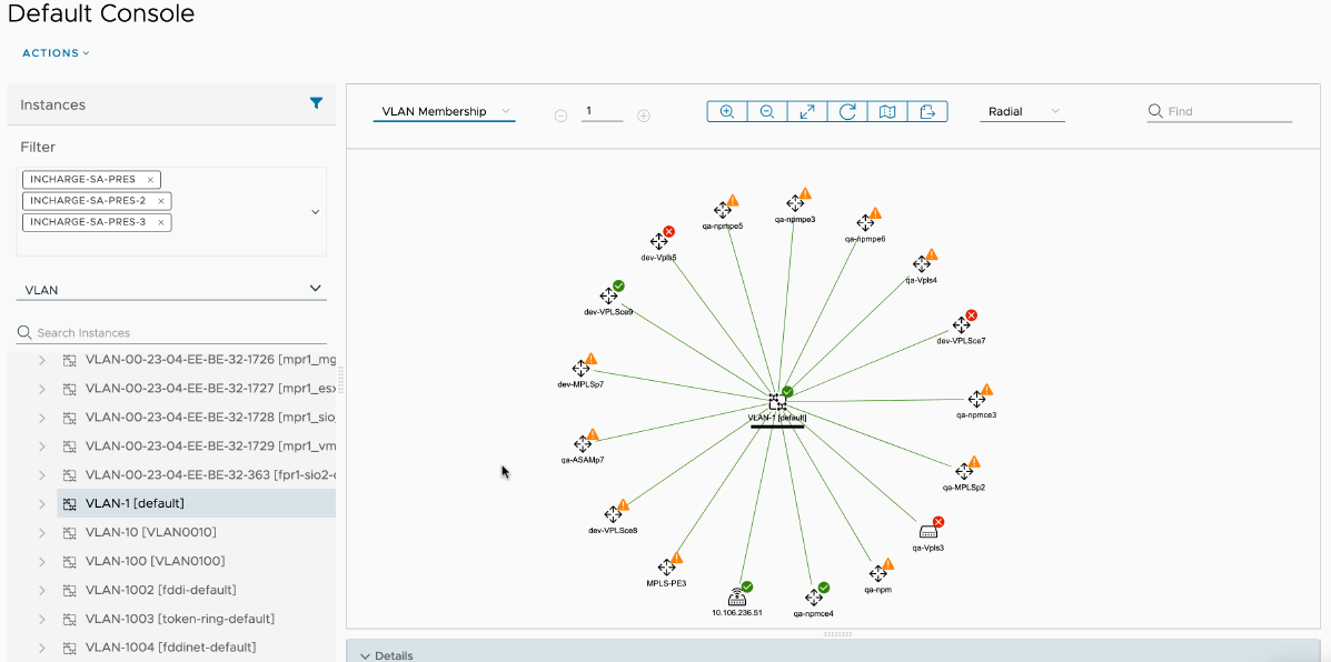 VLAN Membership Map