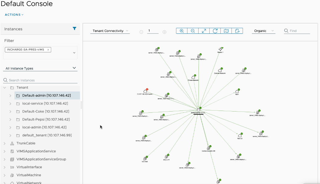 Tenant Connectivity Map