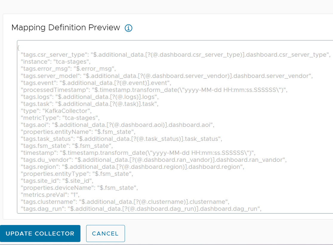 Configure Connections to Pipeline Reports