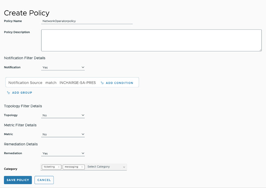 NetworkOperatorPolicyRemediation