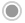 This icon is a full, round gray circle with a round outline.