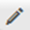 This Edit icon is shpaed like a gray pencil.