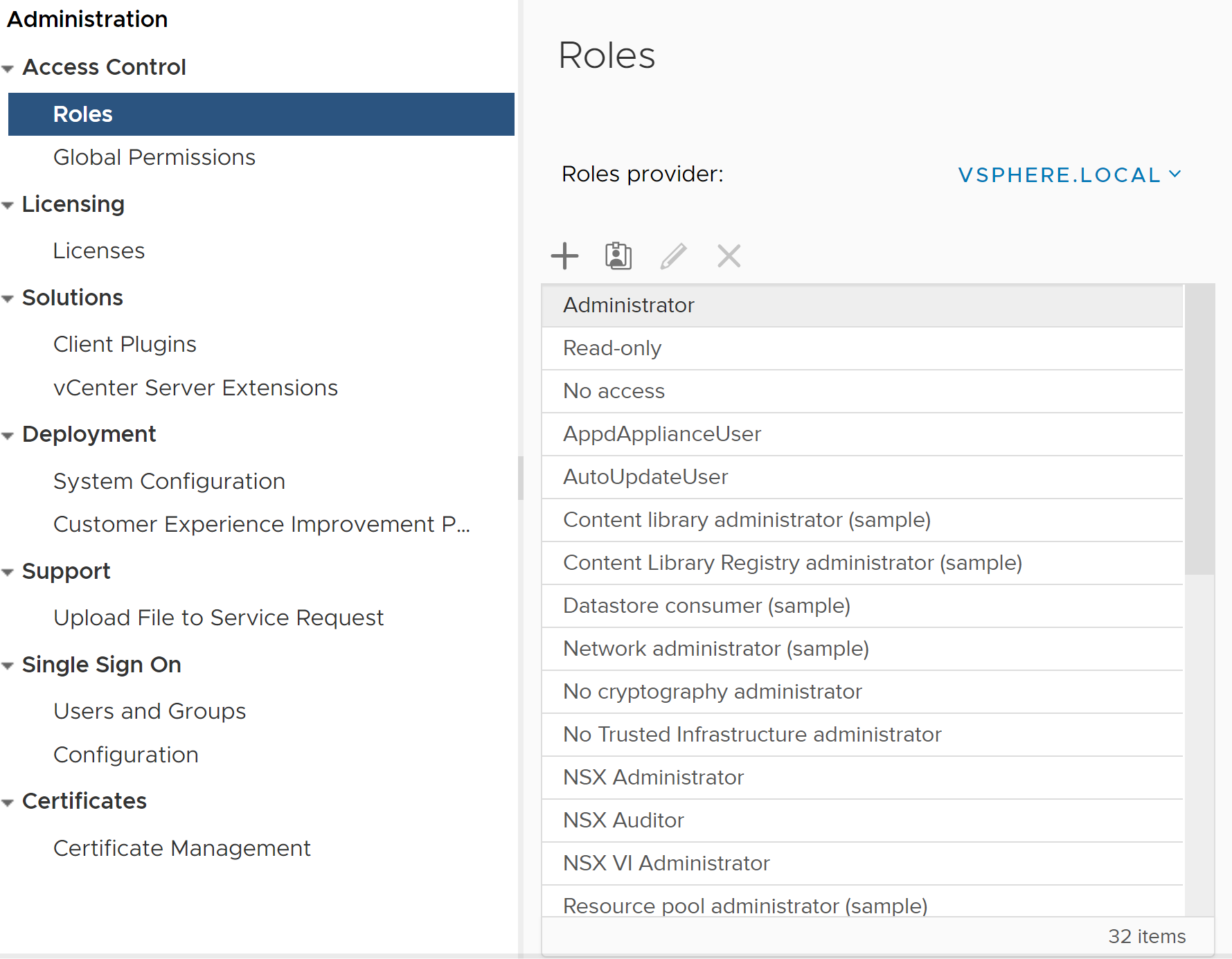 This screenshots shows how to create a role and assign permissions.