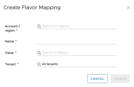 new flavor mapping page