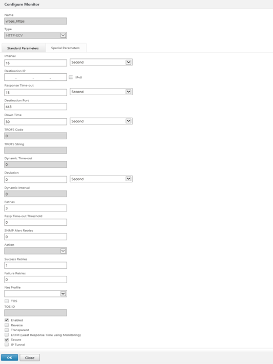 Configure monitor