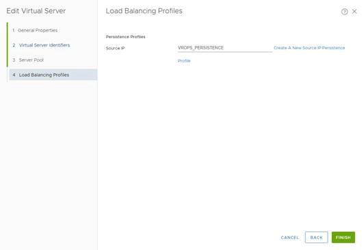 load balancing profiles