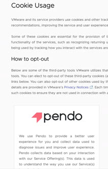 Pendo overview content appears.