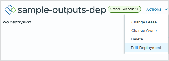 Definir metadatos para el menú Acción en la configuración de plantilla formatVersion2