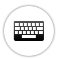 Icono de teclado.
