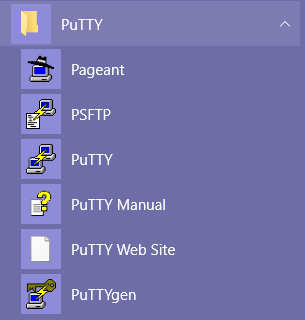 Resultado de imagen de instalacion putty windows