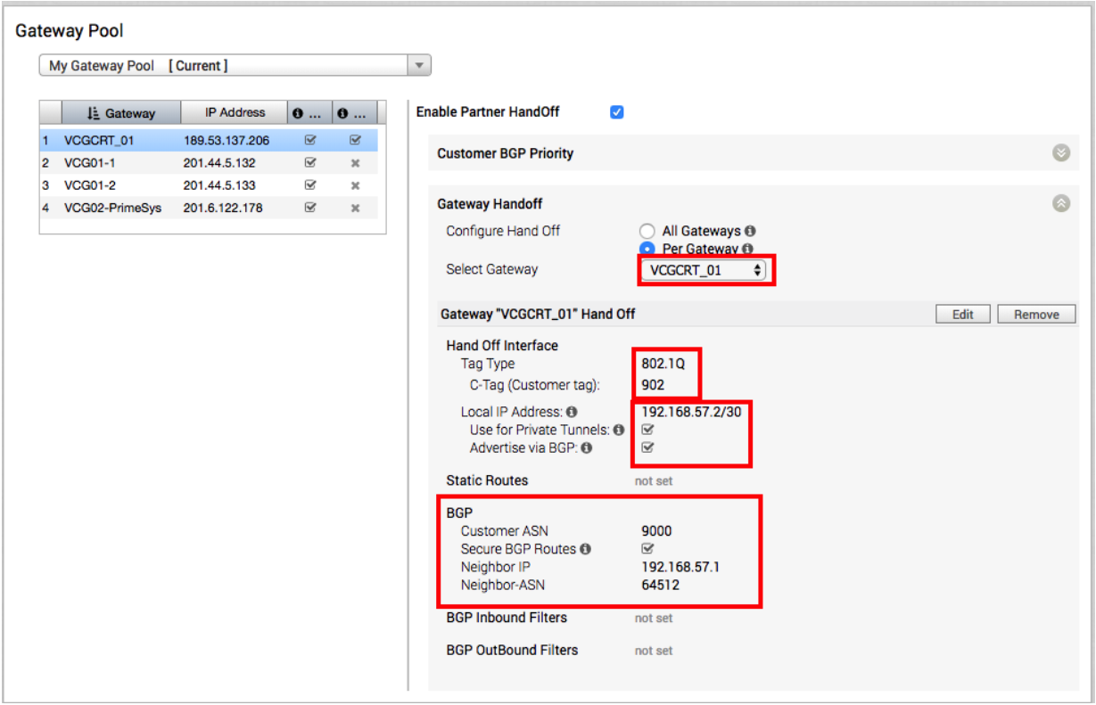 vcg-configure-handoff-interface