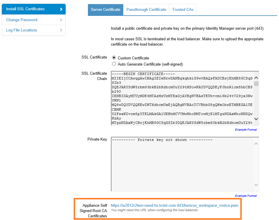 descargar certificado de conector